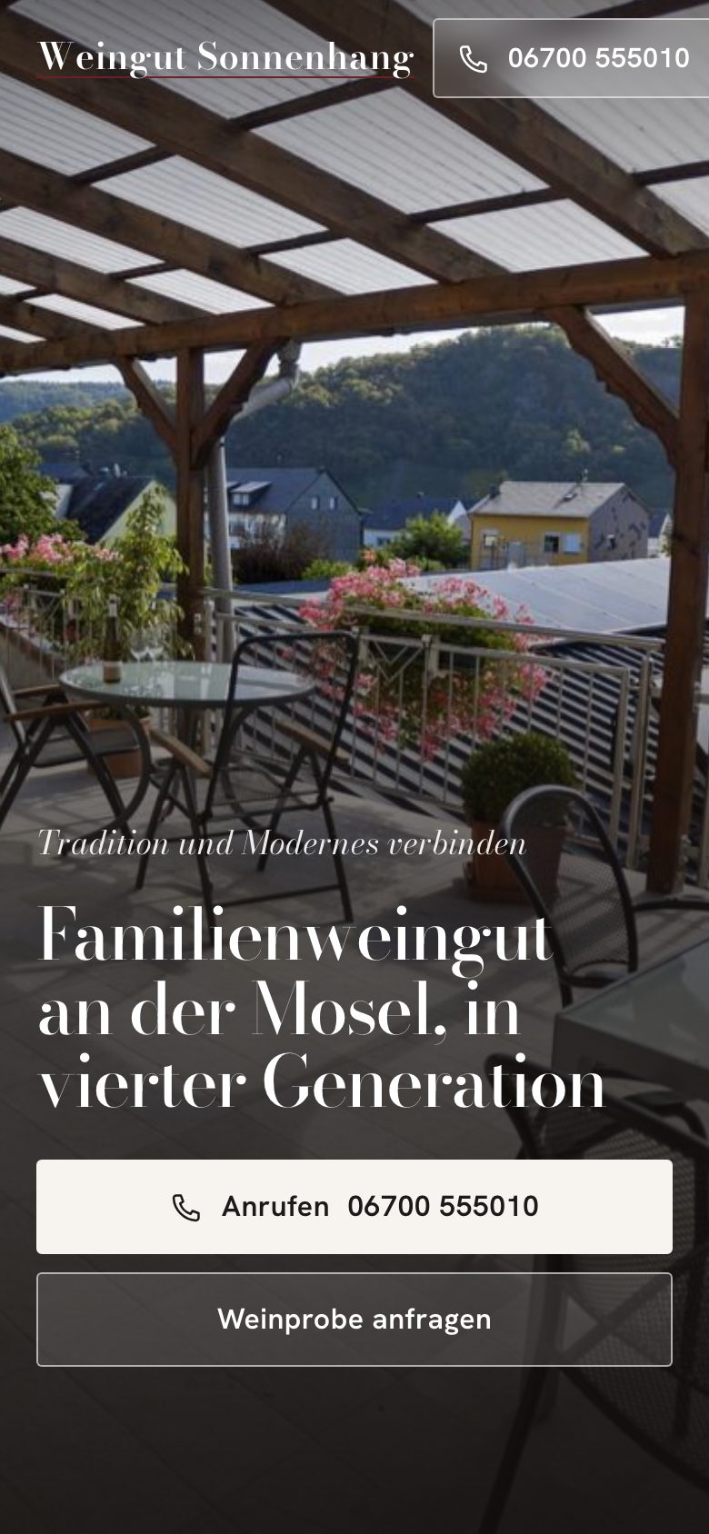 Vorlage Weingut am Handy